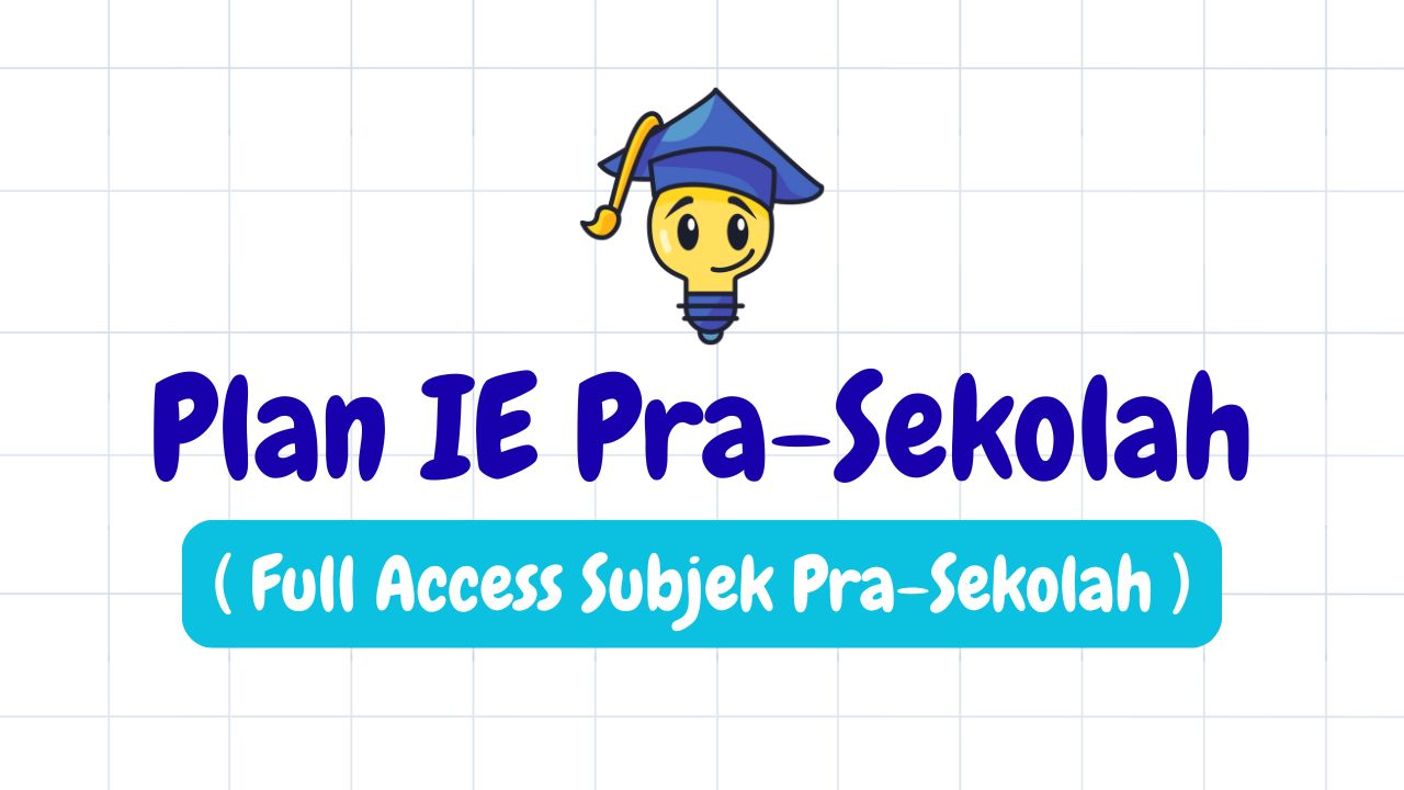 Plan IE Pra-Sekolah ( Full Access Subjek Murid Pra-Sekolah )